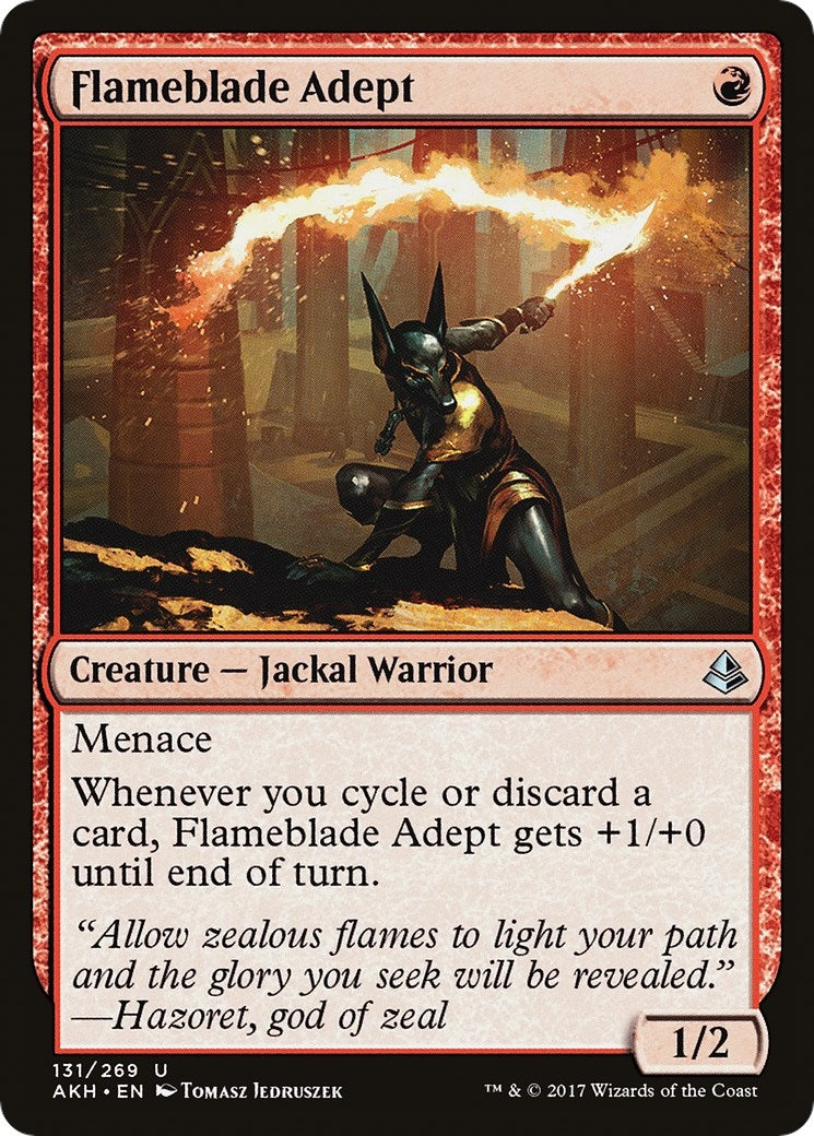 Image for Flameblade Adept (131) (AKH) - Magic: The Gathering