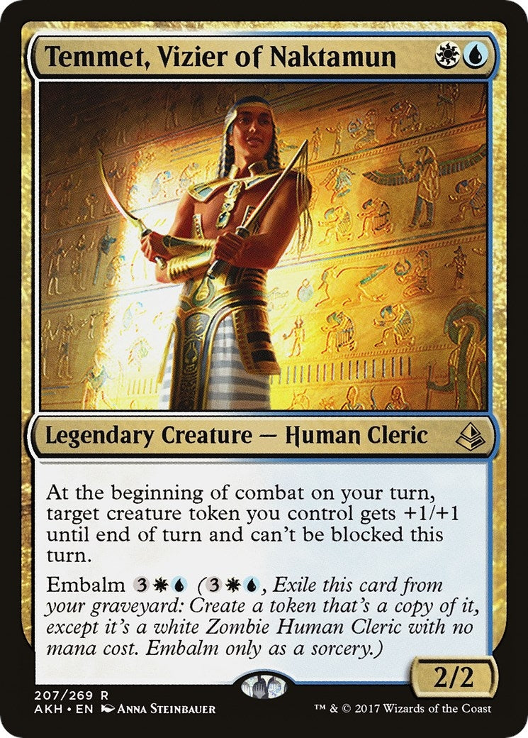 Image for Temmet, Vizier of Naktamun (207) - Magic: The Gathering