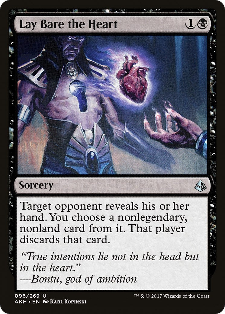 Image for Lay Bare the Heart (96) - Magic: The Gathering