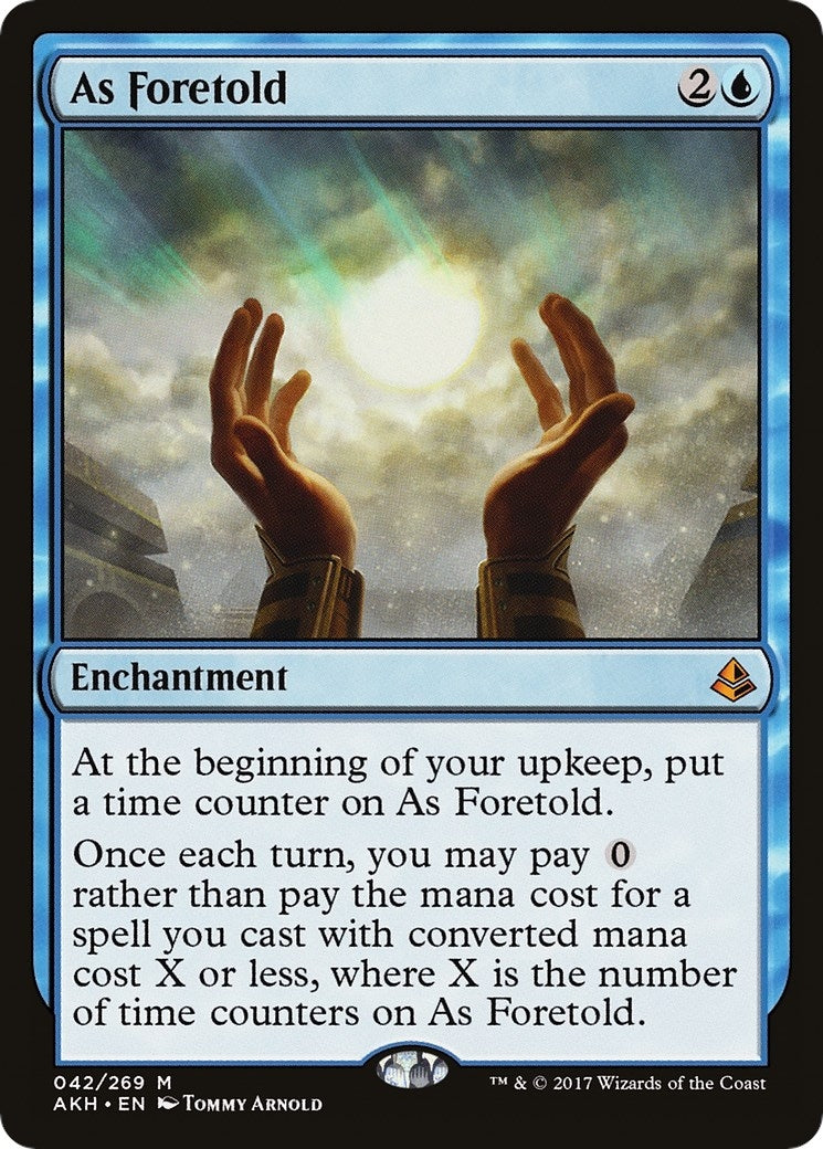 Image for As Foretold (42) (AKH) - Magic: The Gathering