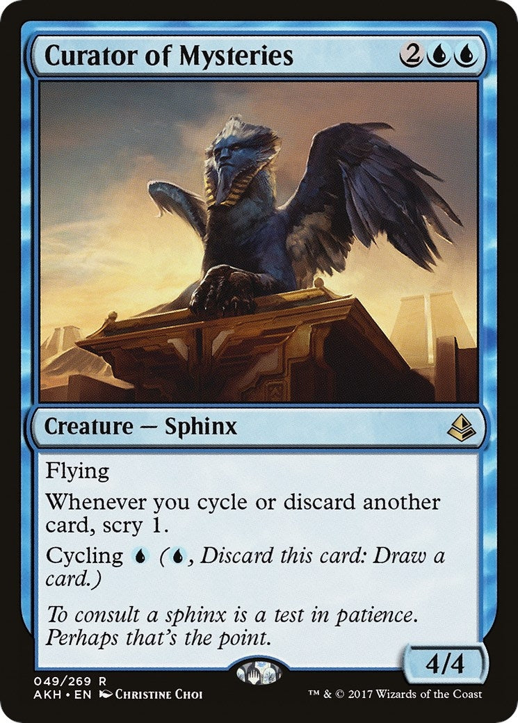 Image for Curator of Mysteries (49) (AKH) - Magic: The Gathering
