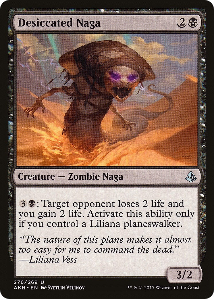 Image for Desiccated Naga (276) (AKH) - Magic: The Gathering