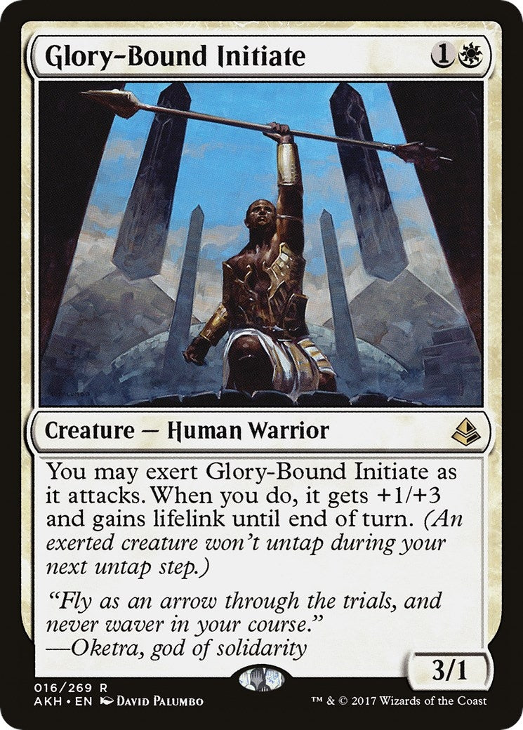 Image for Glory-Bound Initiate (16) - Magic: The Gathering