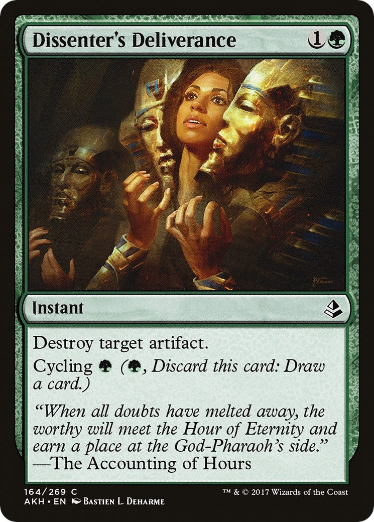 Image for Dissenter's Deliverance (164) (AKH) - Magic: The Gathering