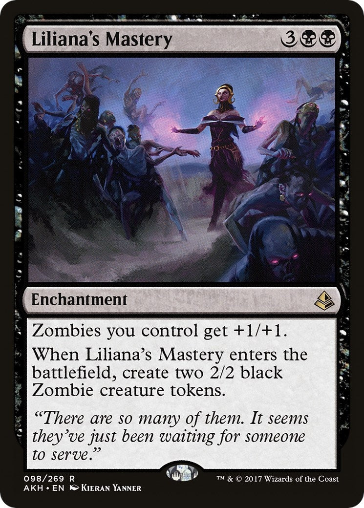 Image for Liliana's Mastery (98) (AKH) - Magic: The Gathering