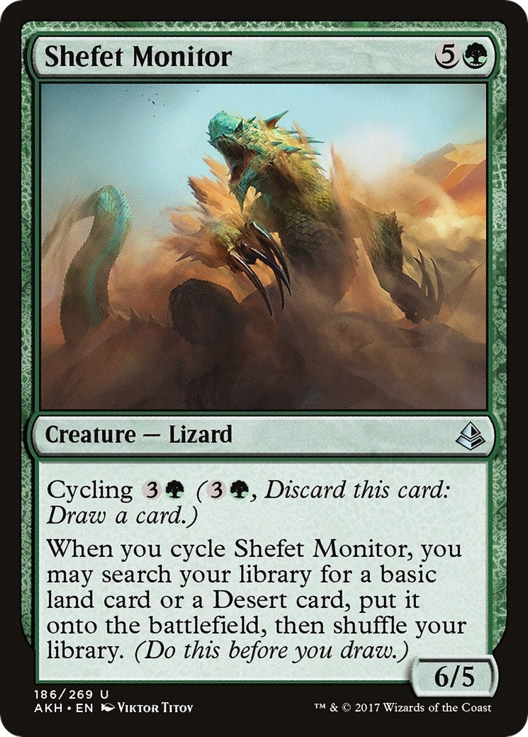 Image for Shefet Monitor (186) (AKH) - Magic: The Gathering