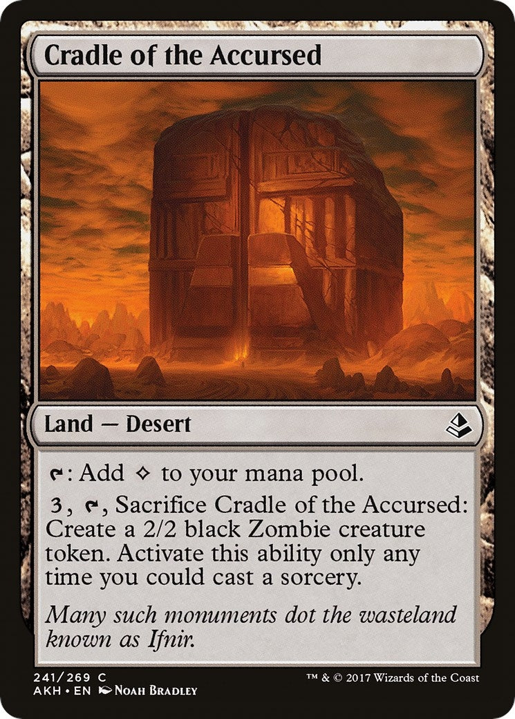 Image for Cradle of the Accursed (241) (AKH) - Magic: The Gathering