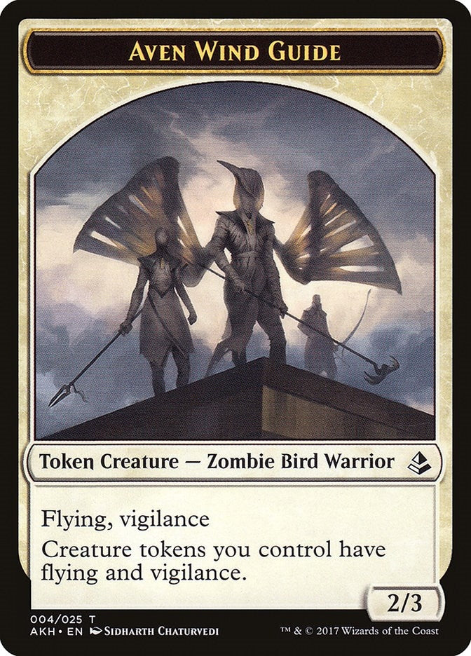 Image for Aven Wind Guide Token (4) (AKH) - Magic: The Gathering