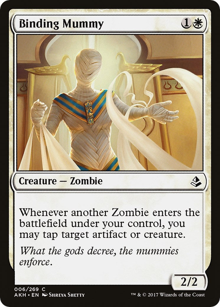 Image for Binding Mummy (6) (AKH) - Magic: The Gathering