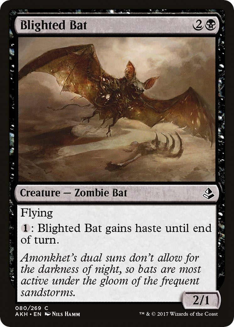 Image for Blighted Bat (80) - Magic: The Gathering