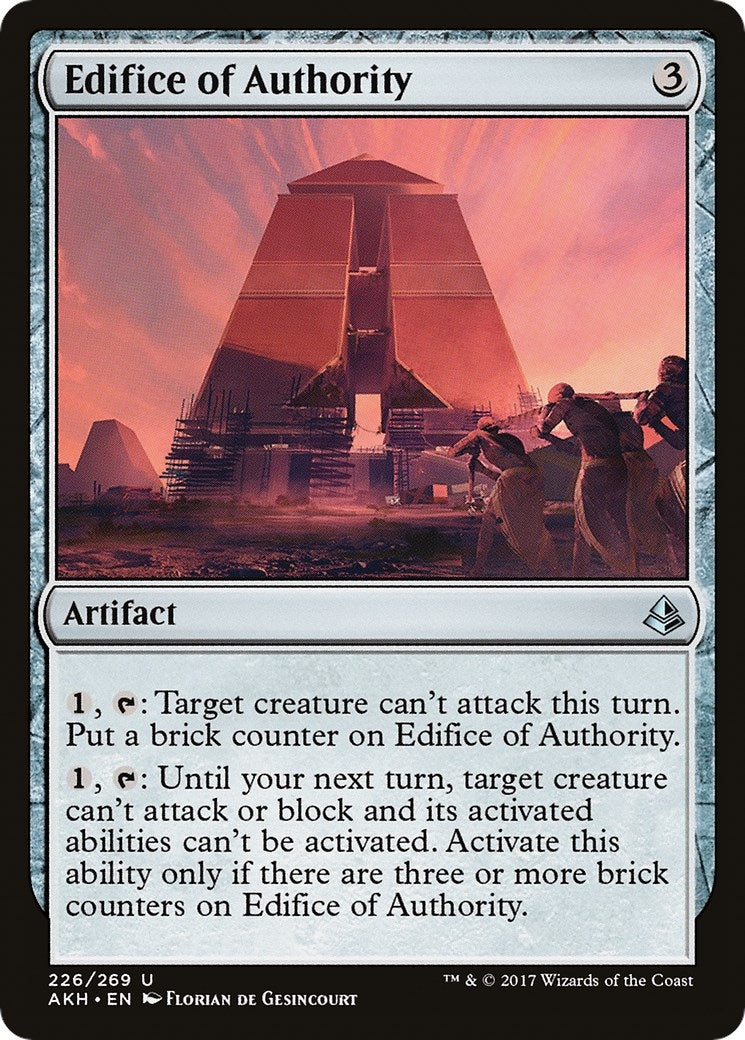 Image for Edifice of Authority (226) (AKH) - Magic: The Gathering