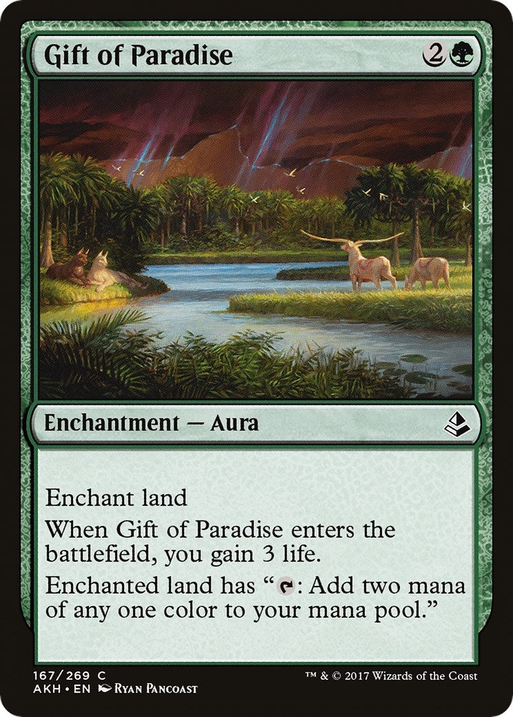 Image for Gift of Paradise (167) - Magic: The Gathering