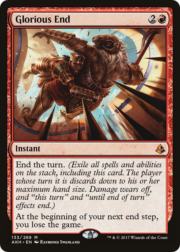 Image for Glorious End (133) (AKH) - Magic: The Gathering