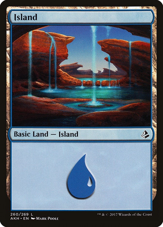 Image for Island (260) (260) (AKH) - Magic: The Gathering