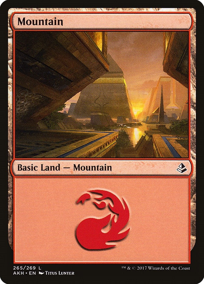 Image for Mountain (265) (265) (AKH) - Magic: The Gathering