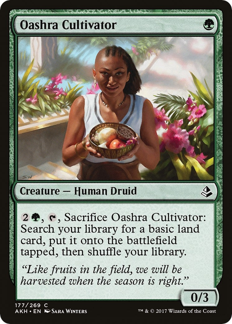 Image for Oashra Cultivator (177) (AKH) - Magic: The Gathering