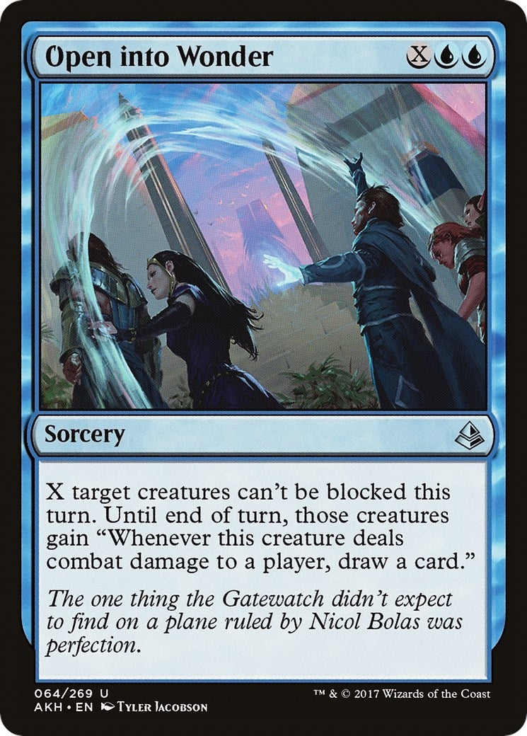 Image for Open into Wonder (64) (AKH) - Magic: The Gathering
