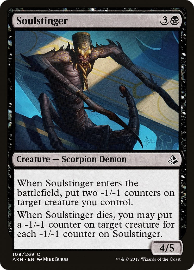 Image for Soulstinger (108) (AKH) - Magic: The Gathering