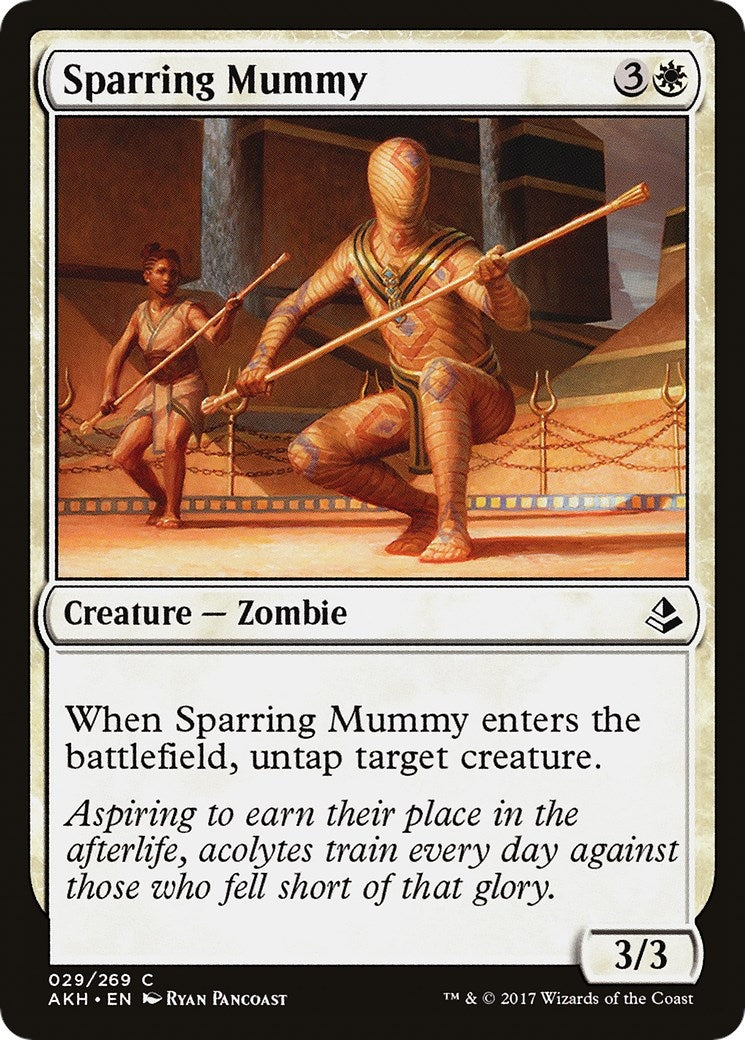 Image for Sparring Mummy (29) (AKH) - Magic: The Gathering