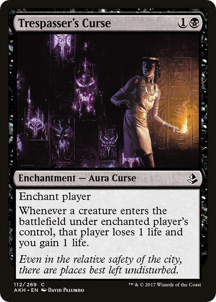 Image for Trespasser's Curse (112) (AKH) - Magic: The Gathering