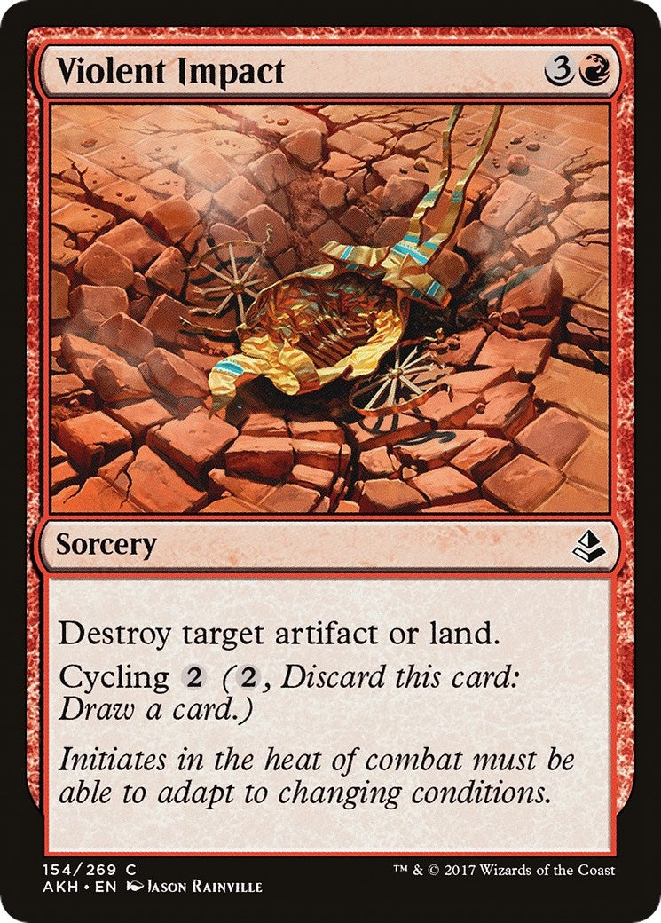 Image for Violent Impact (154) - Magic: The Gathering