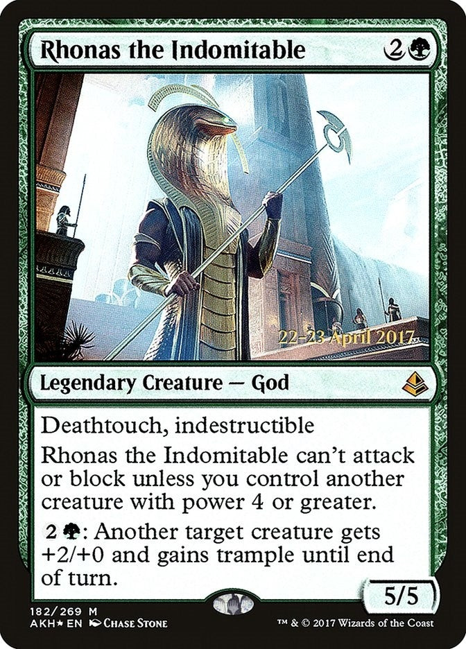 Image for Rhonas the Indomitable (182) - Magic: The Gathering