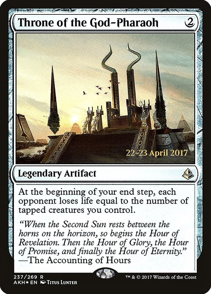 Image for Throne of the God-Pharaoh (237) - Magic: The Gathering