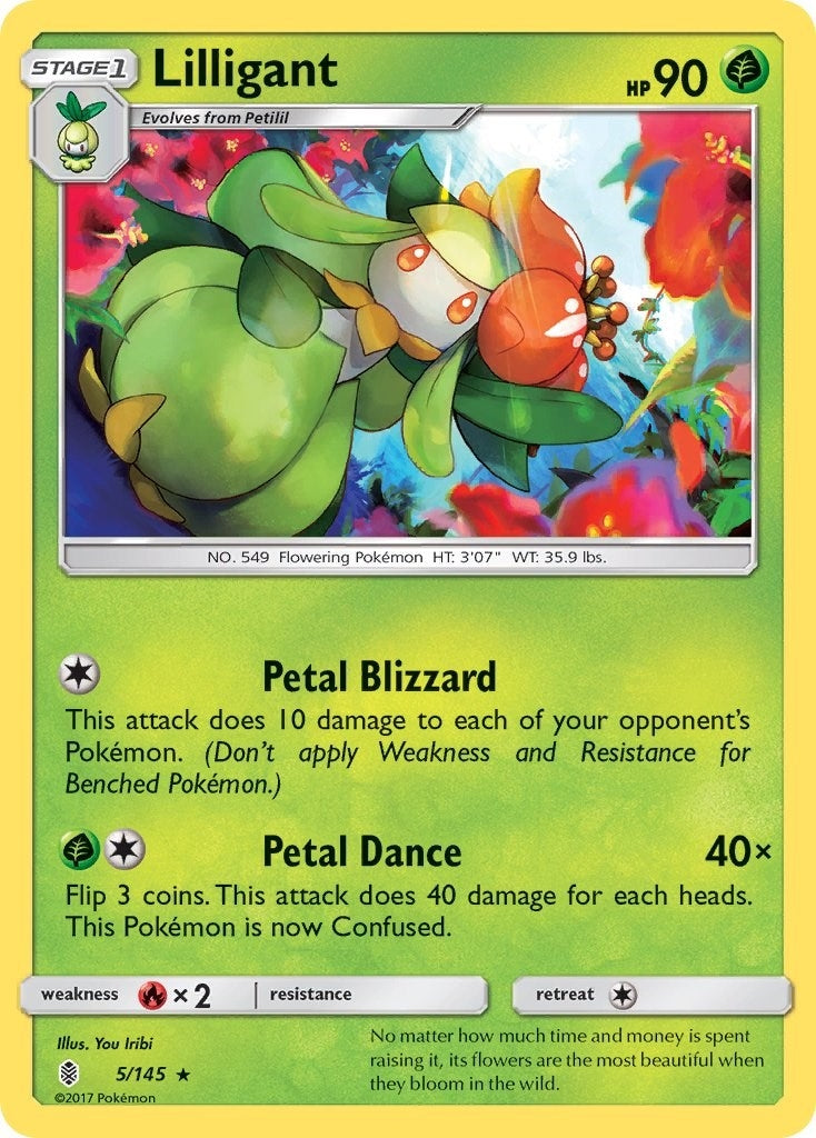 Image for Lilligant (5/145) (SM02) - Pokemon