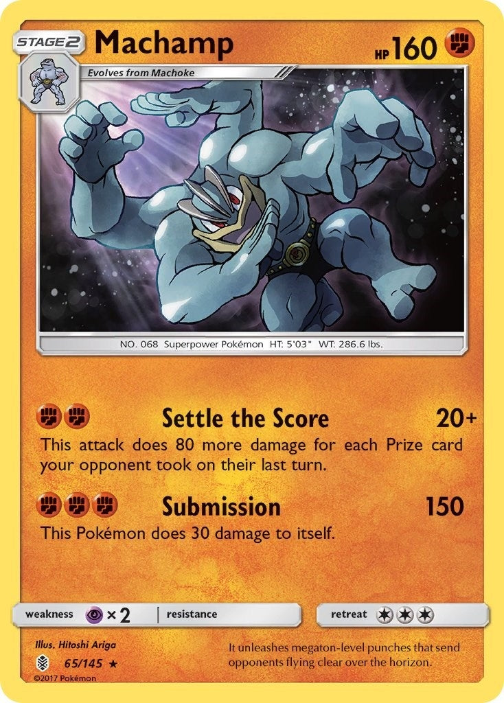 Image for Machamp (65/145) (SM02) - Pokemon