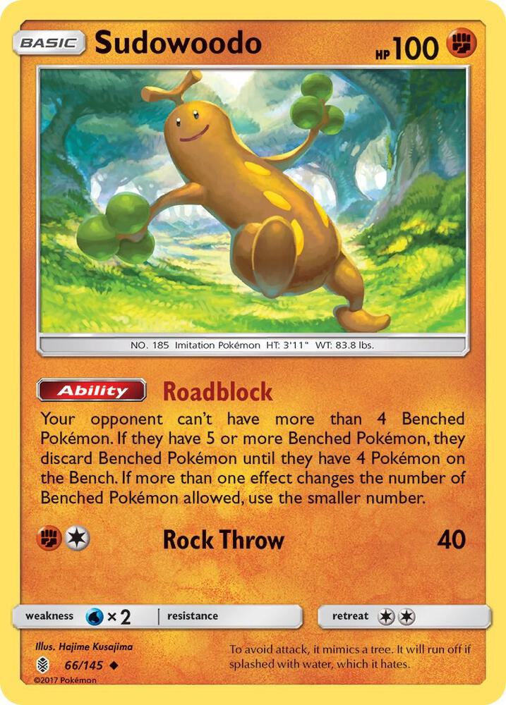 Sudowoodo (66/145) (SM02)