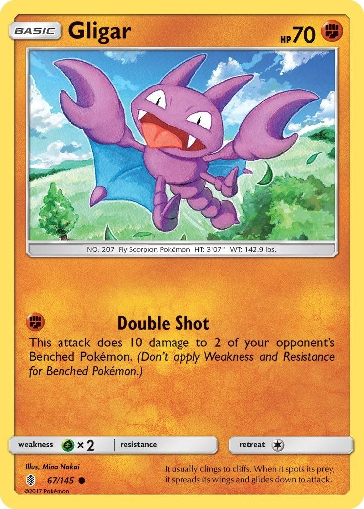 Image for Gligar (67/145) (SM02) - Pokemon