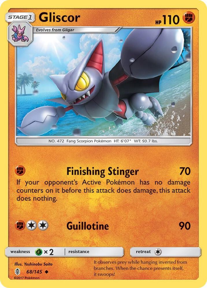 Gliscor (68/145) (SM02)