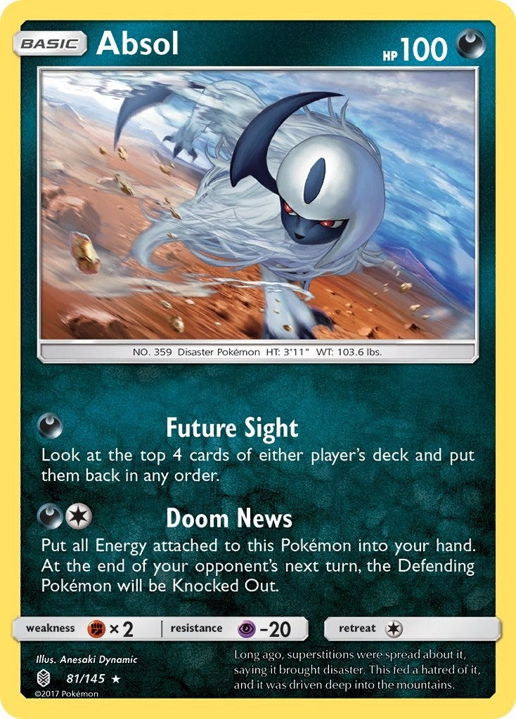 Image for Absol (81/145) (SM02) - Pokemon