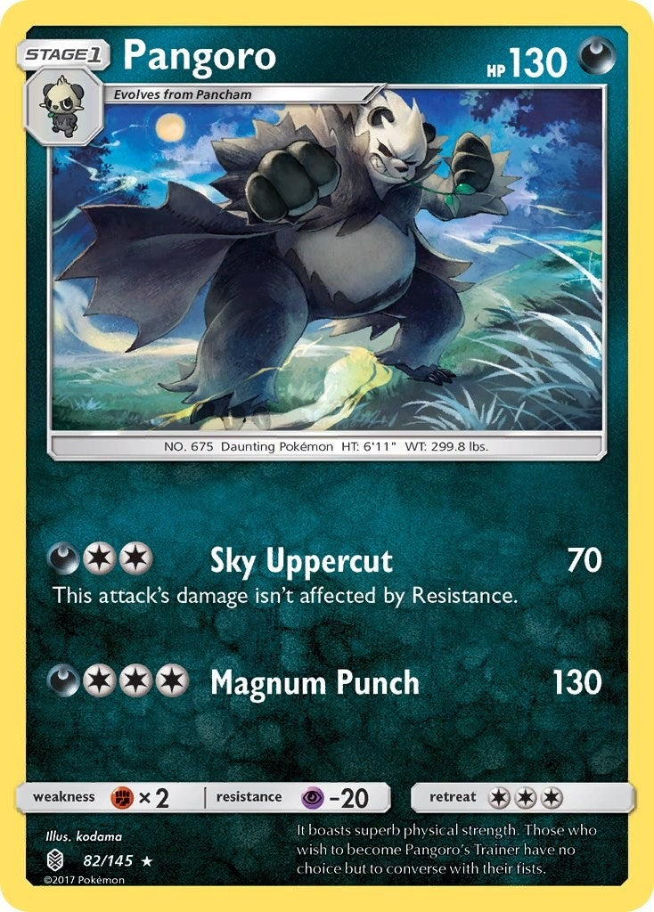 Image for Pangoro (82/145) (SM02) - Pokemon