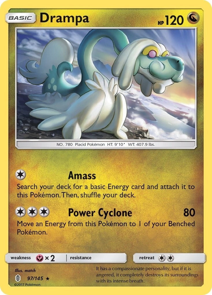 Image for Drampa (97/145) (SM02) - Pokemon