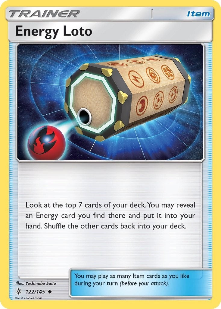 Image for Energy Loto (122/145) (SM02) - Pokemon