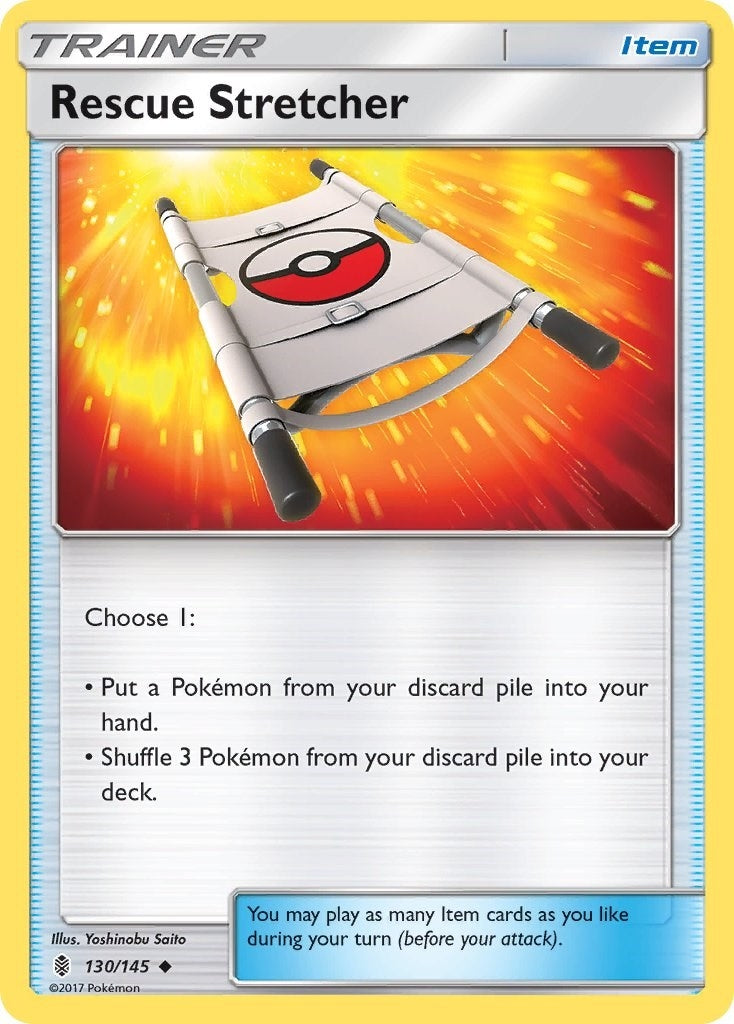 Image for Rescue Stretcher (130/145) (SM02) - Pokemon