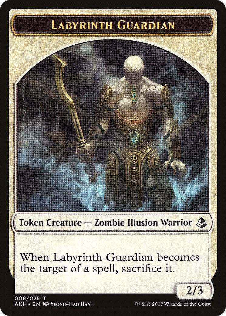 Image for Labyrinth Guardian // Insect Double-Sided Token (8 // 19) (AKH) - Magic: The Gathering