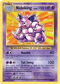 Image for Nidoking - 45/108 (XY Evolutions) (045/108) (PR) - Pokemon