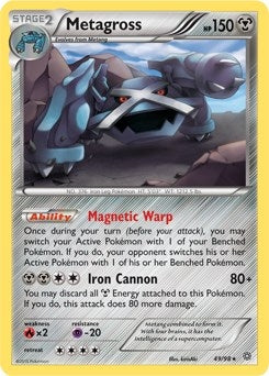 Image for Metagross - 49/98 (XY Ancient Origins) (049/098) (PR) - Pokemon