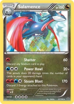 Image for Salamence (057/108) (PR) - Pokemon
