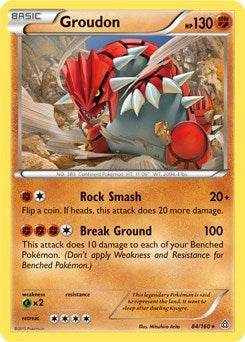Image for Groudon - 84/160 (XY Primal Clash) (084/160) (PR) - Pokemon