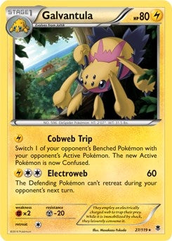 Image for Galvantula - 27/119 (XY Phantom Forces) (027/119) (PR) - Pokemon