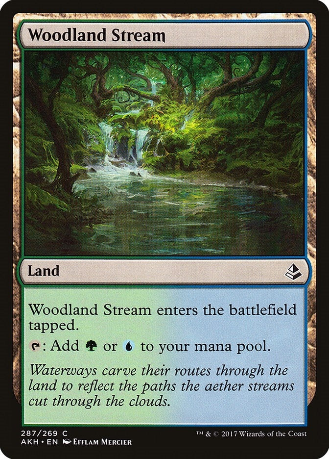 Image for Woodland Stream (287) - Magic: The Gathering