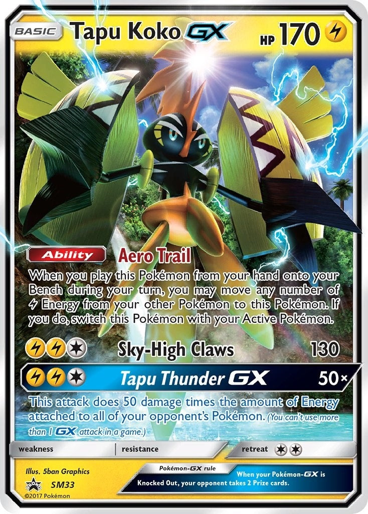 Image for Tapu Koko GX - SM33 (SM33) (SMP) - Pokemon