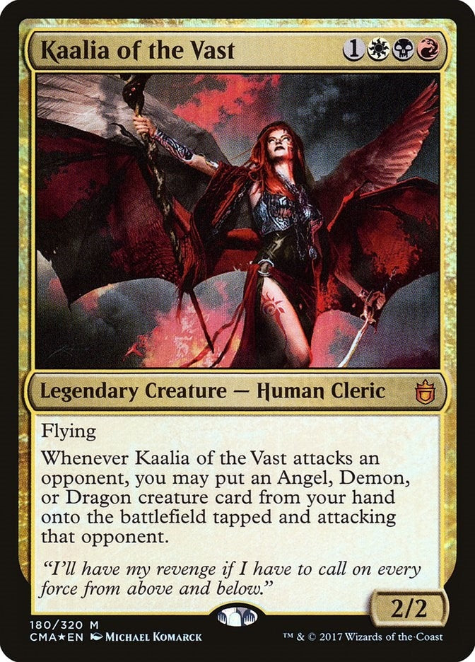Image for Kaalia of the Vast (180) (CMA) - Magic: The Gathering