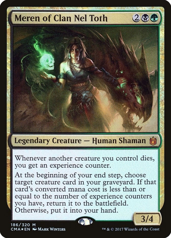Image for Meren of Clan Nel Toth (186) (CMA) - Magic: The Gathering