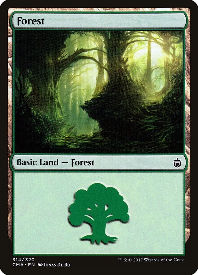 Image for Forest (314) (314) - Magic: The Gathering