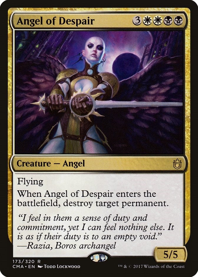 Image for Angel of Despair (173) (CMA) - Magic: The Gathering