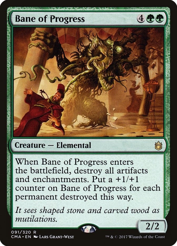 Image for Bane of Progress (91) (CMA) - Magic: The Gathering